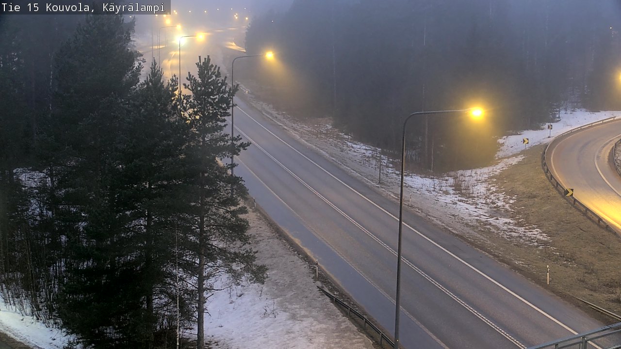 Kelikamerat Kuva Tie 15 Kouvola, Käyrälampi, Kouvola, Kymenlaakso