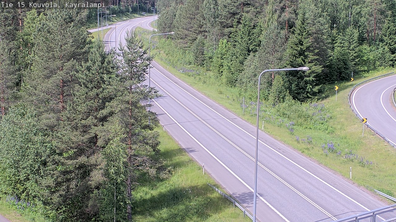 Kelikamerat Kuva Tie 15 Kouvola, Käyrälampi, Kouvola, Kymenlaakso