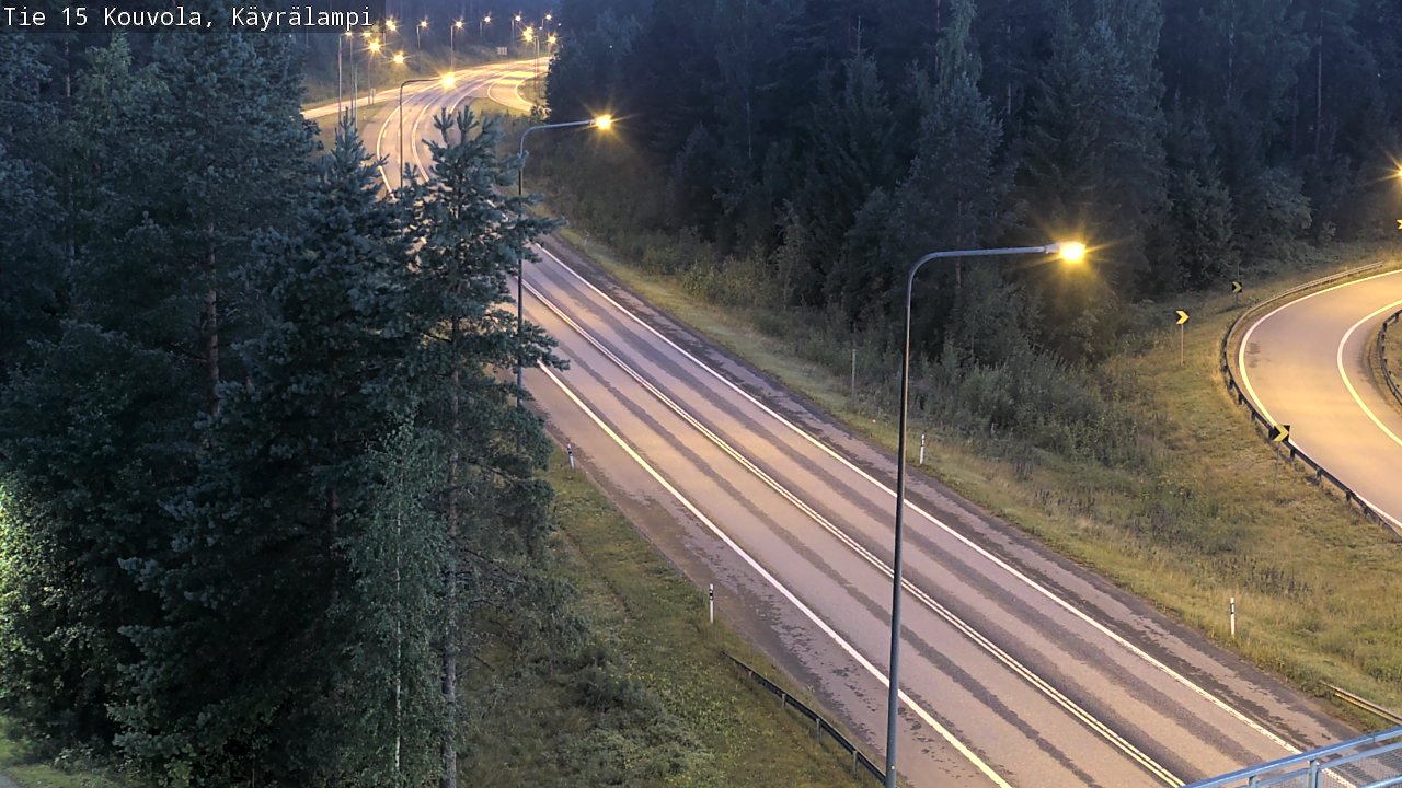 Kelikamerat Kuva Tie 15 Kouvola, Käyrälampi, Kouvola, Kymenlaakso