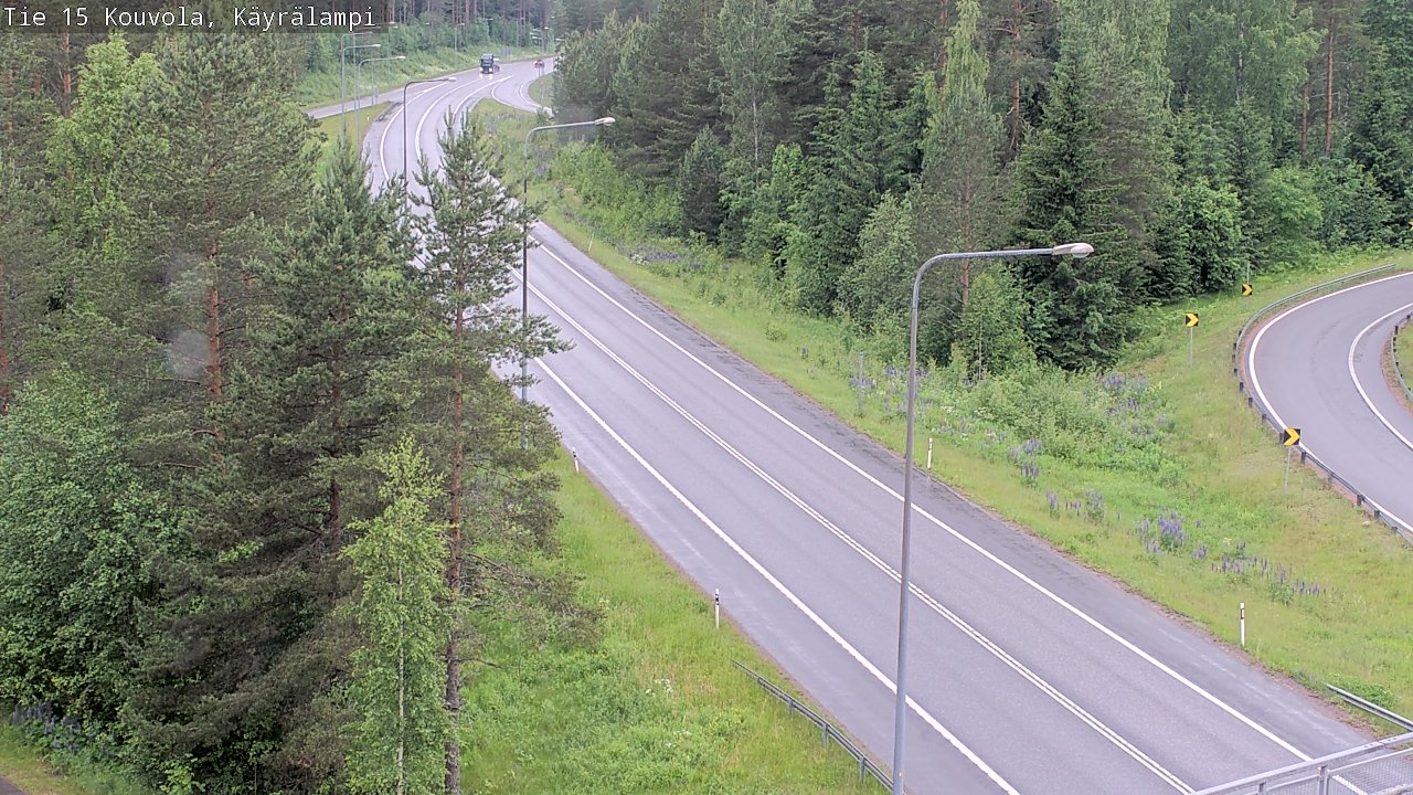 Kelikamerat Kuva Tie 15 Kouvola, Käyrälampi, Kouvola, Kymenlaakso