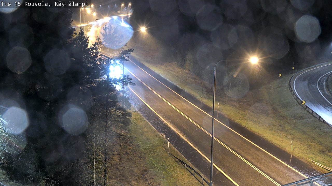 Weather Camera Image Road 15 Kouvola, Käyrälampi, Kouvola, Kymenlaakso