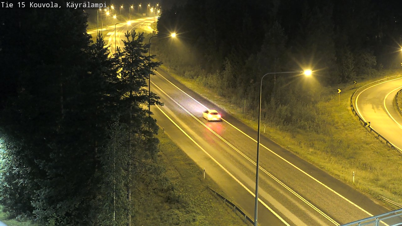 Kelikamerat Kuva Tie 15 Kouvola, Käyrälampi, Kouvola, Kymenlaakso
