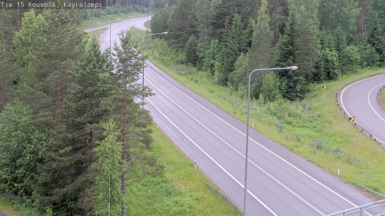 Kelikamerat Kuva Tie 15 Kouvola, Käyrälampi, Kouvola, Kymenlaakso