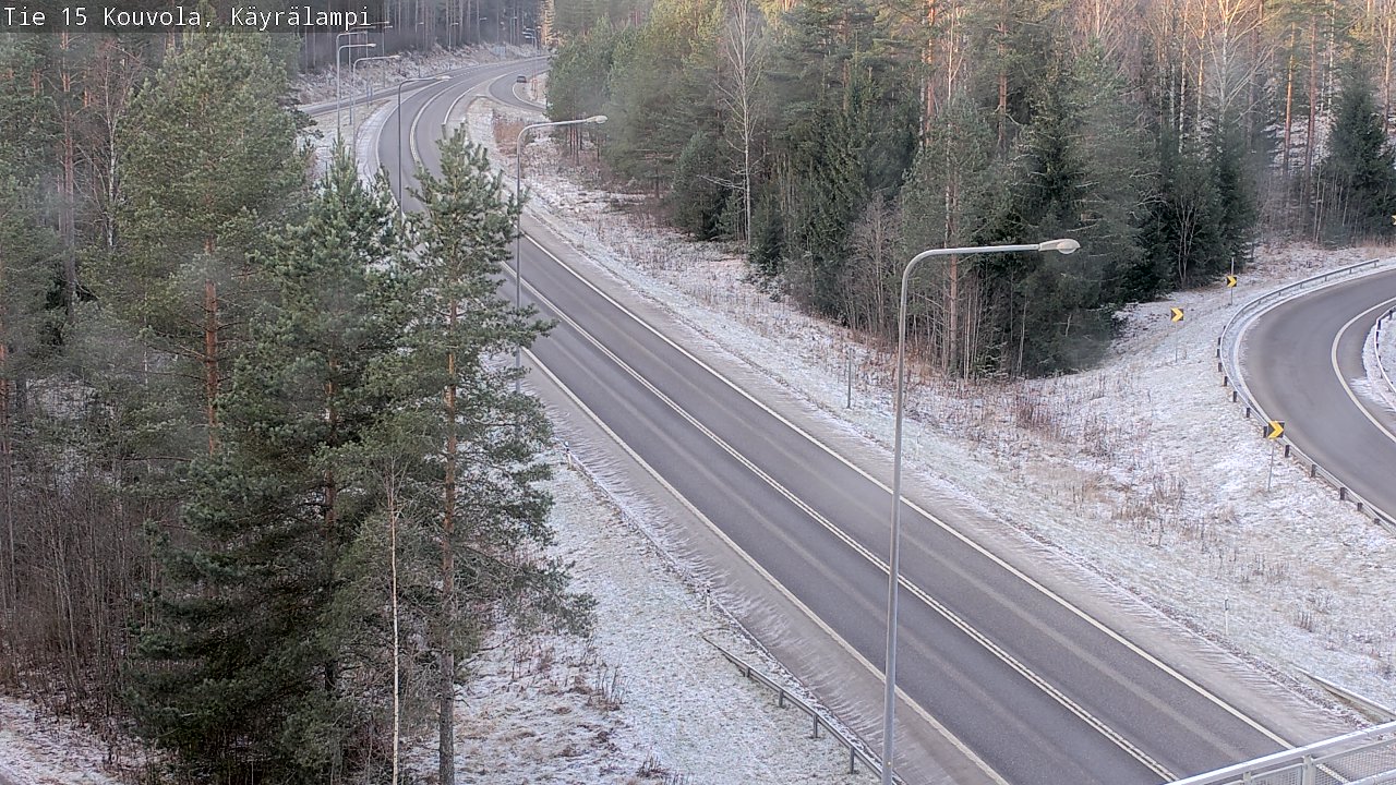 Kelikamerat Kuva Tie 15 Kouvola, Käyrälampi, Kouvola, Kymenlaakso