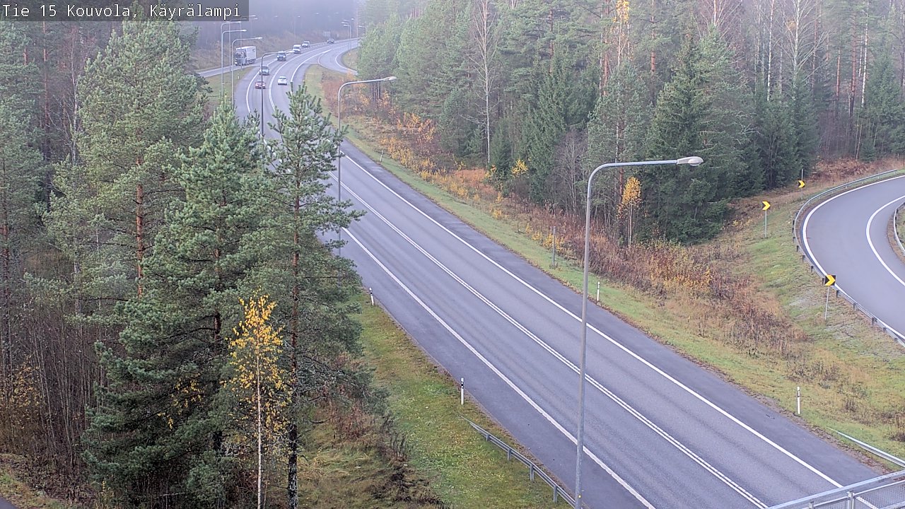 Kelikamerat Kuva Tie 15 Kouvola, Käyrälampi, Kouvola, Kymenlaakso