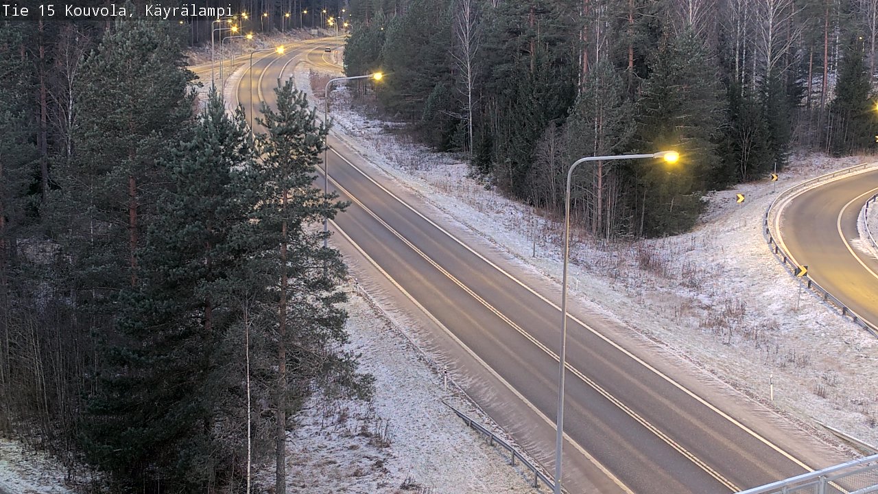 Kelikamerat Kuva Tie 15 Kouvola, Käyrälampi, Kouvola, Kymenlaakso