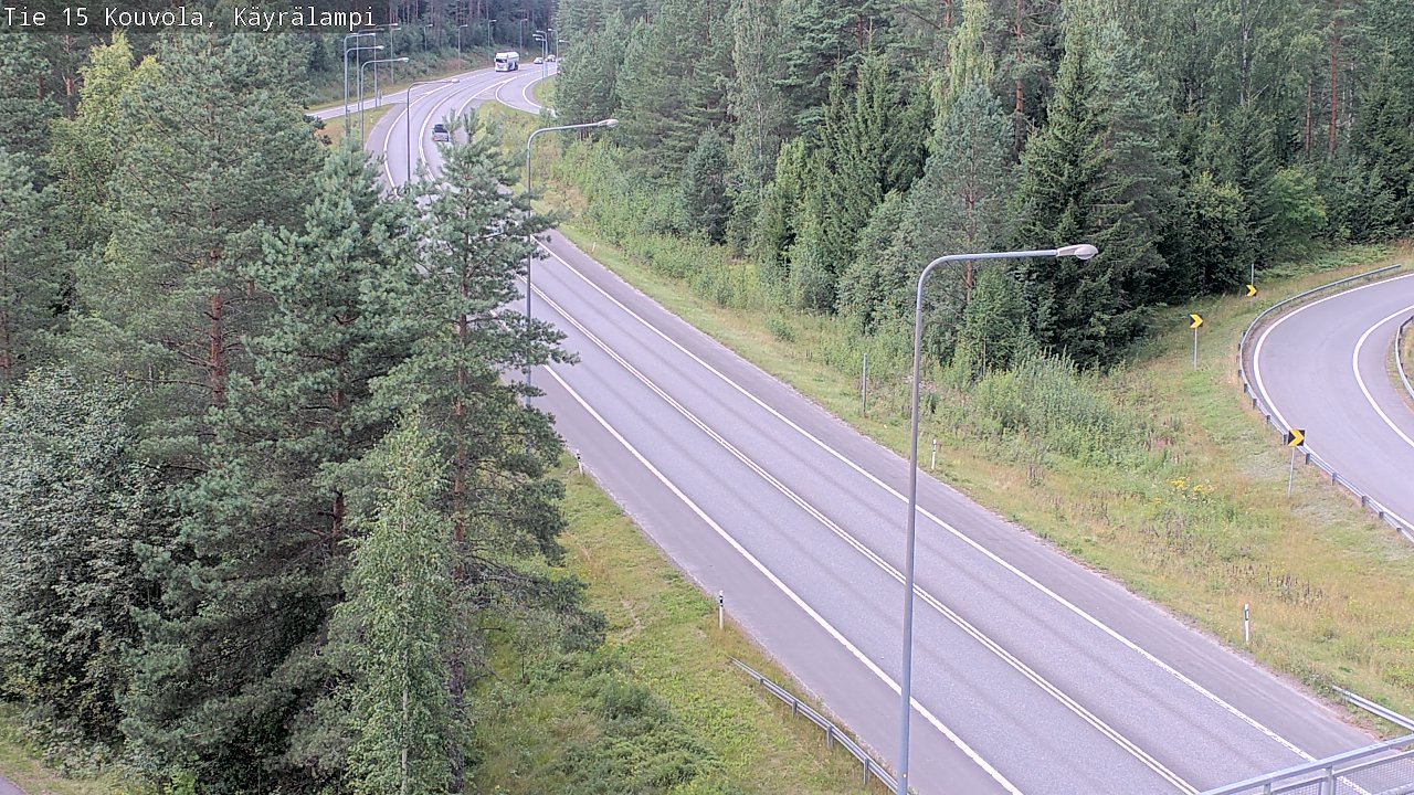 Kelikamerat Kuva Tie 15 Kouvola, Käyrälampi, Kouvola, Kymenlaakso