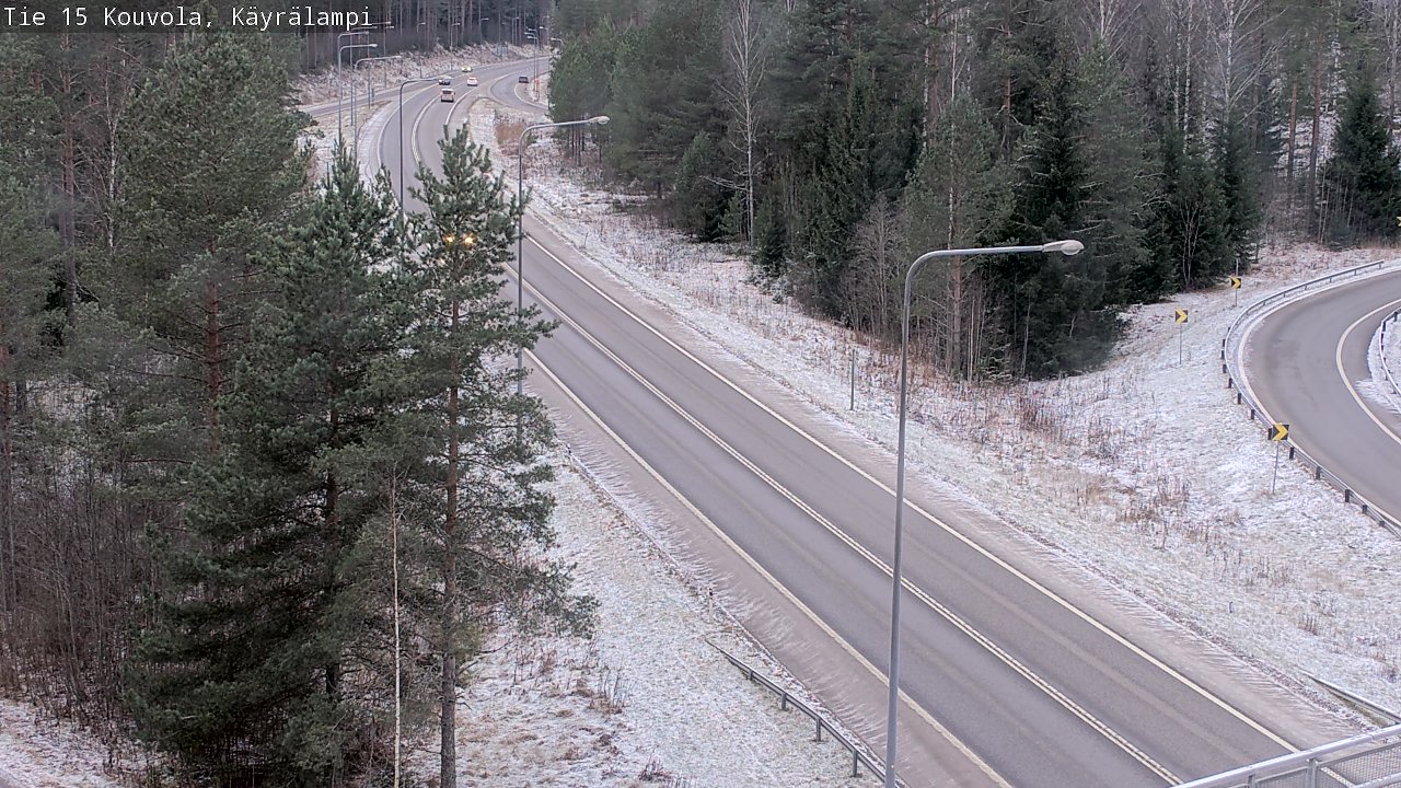 Kelikamerat Kuva Tie 15 Kouvola, Käyrälampi, Kouvola, Kymenlaakso