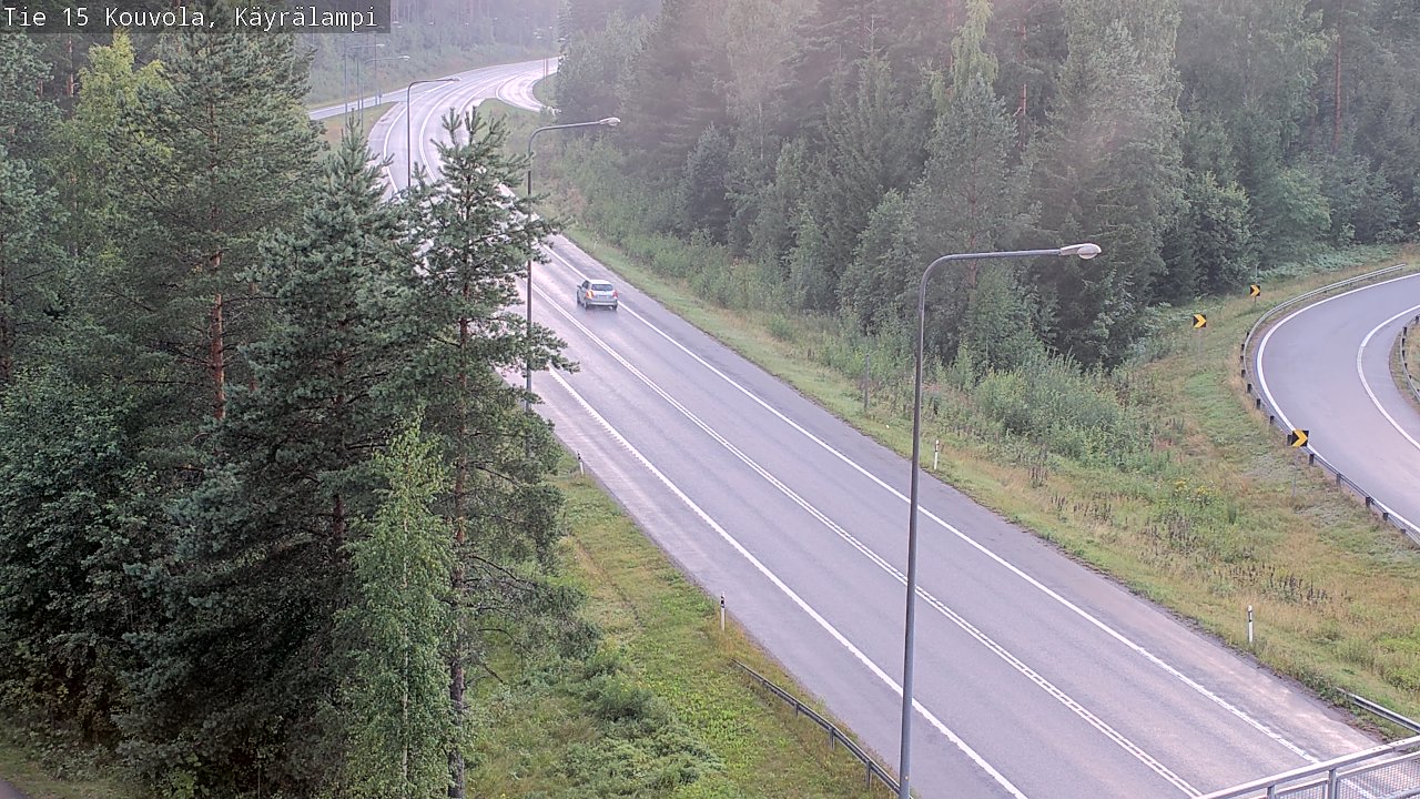 Kelikamerat Kuva Tie 15 Kouvola, Käyrälampi, Kouvola, Kymenlaakso