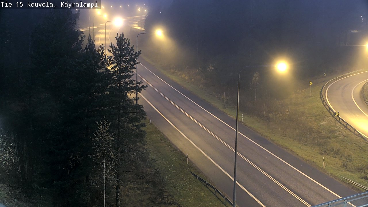 Kelikamerat Kuva Tie 15 Kouvola, Käyrälampi, Kouvola, Kymenlaakso