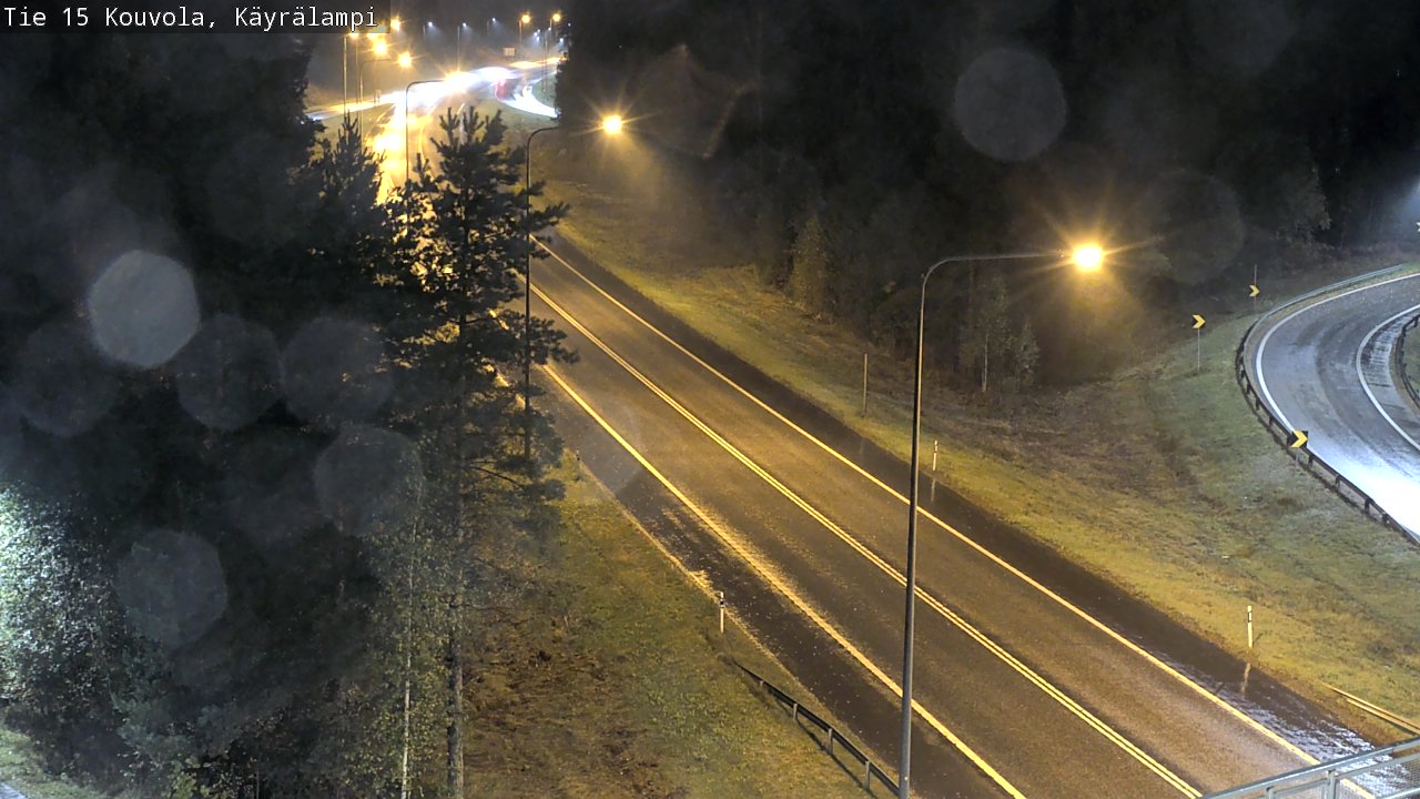 Weather Camera Image Road 15 Kouvola, Käyrälampi, Kouvola, Kymenlaakso