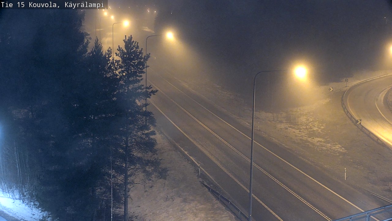 Kelikamerat Kuva Tie 15 Kouvola, Käyrälampi, Kouvola, Kymenlaakso