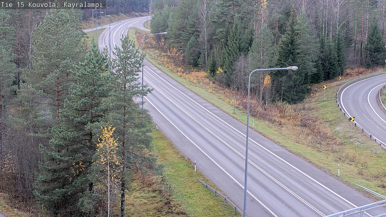 Kelikamerat Kuva Tie 15 Kouvola, Käyrälampi, Kouvola, Kymenlaakso