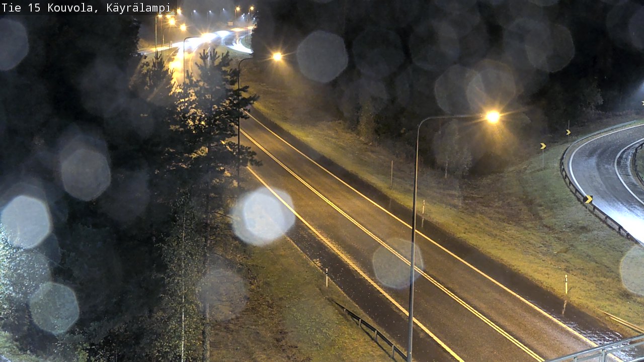 Weather Camera Image Road 15 Kouvola, Käyrälampi, Kouvola, Kymenlaakso