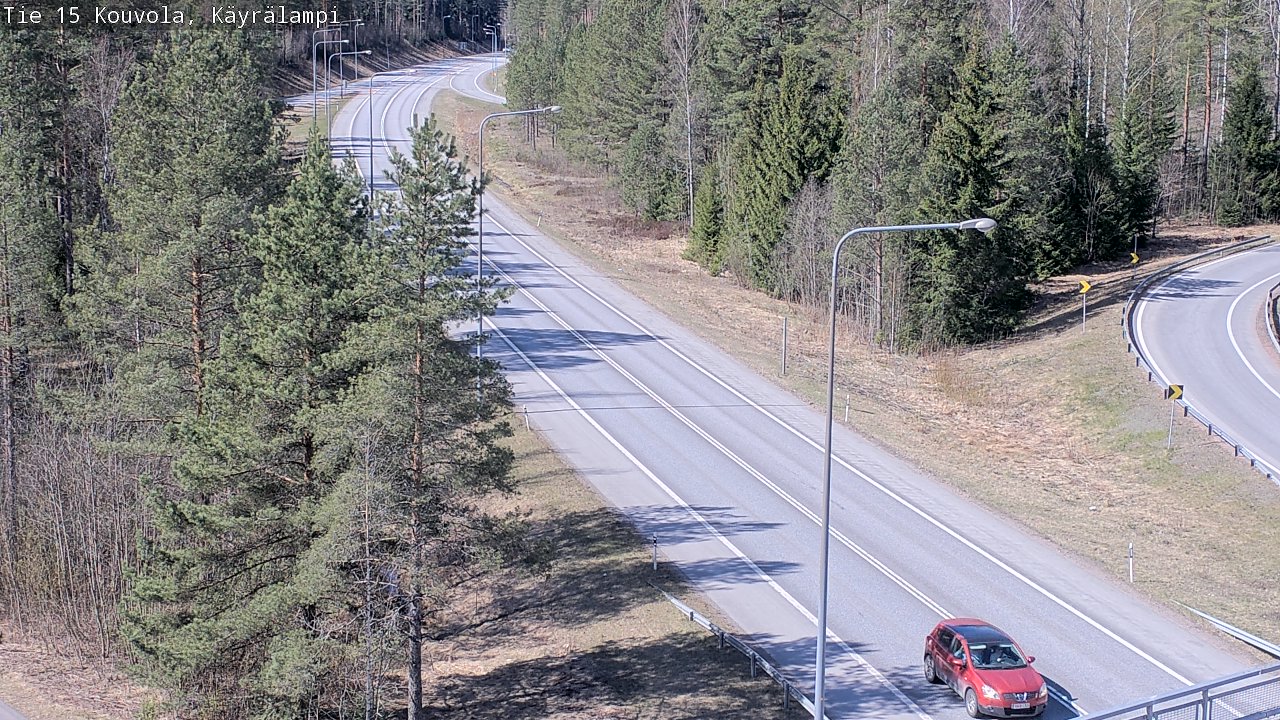 Kelikamerat Kuva Tie 15 Kouvola, Käyrälampi, Kouvola, Kymenlaakso