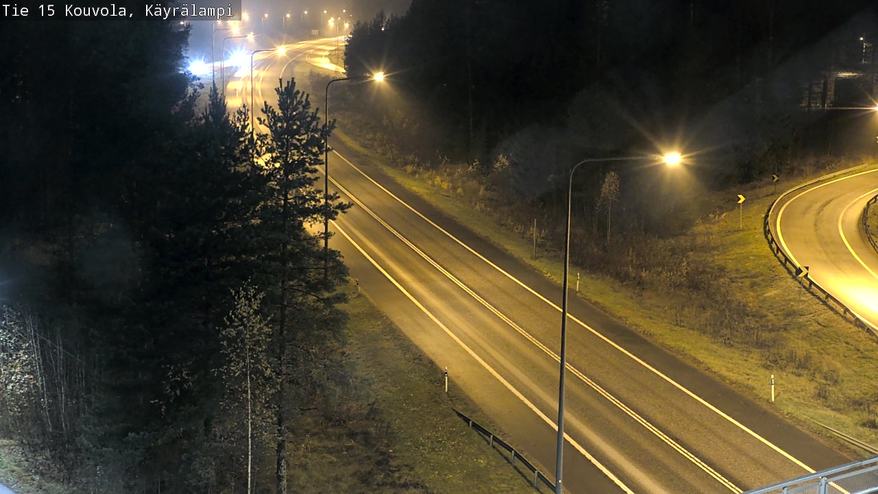 Kelikamerat Kuva Tie 15 Kouvola, Käyrälampi, Kouvola, Kymenlaakso