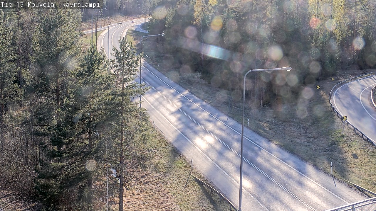 Kelikamerat Kuva Tie 15 Kouvola, Käyrälampi, Kouvola, Kymenlaakso