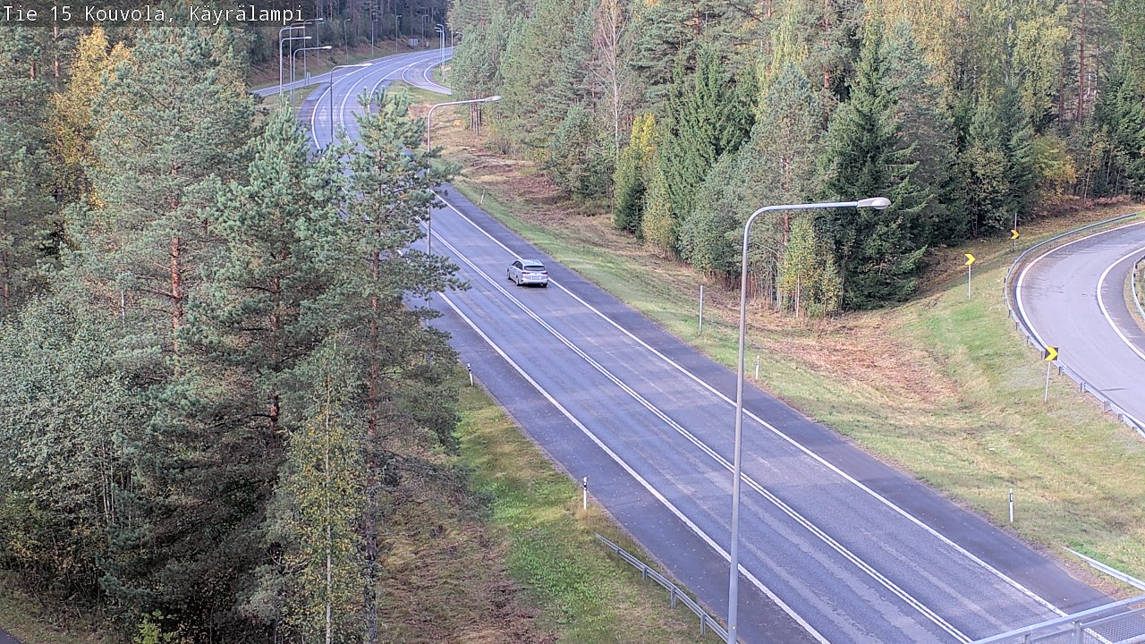 Kelikamerat Kuva Tie 15 Kouvola, Käyrälampi, Kouvola, Kymenlaakso