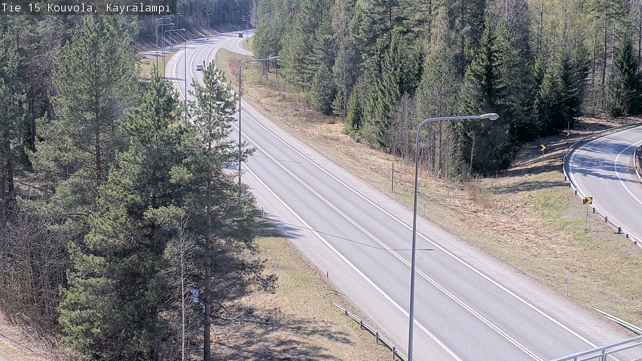 Kelikamerat Kuva Tie 15 Kouvola, Käyrälampi, Kouvola, Kymenlaakso