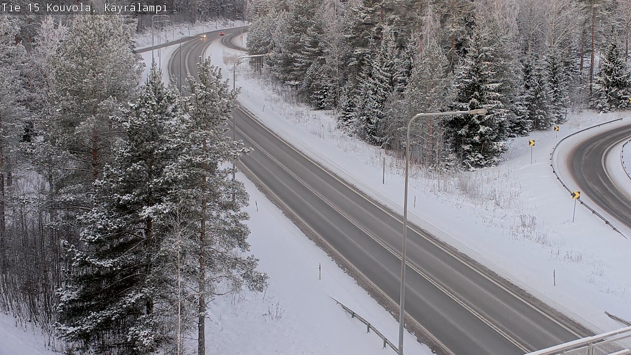 Kelikamerat Kuva Tie 15 Kouvola, Käyrälampi, Kouvola, Kymenlaakso