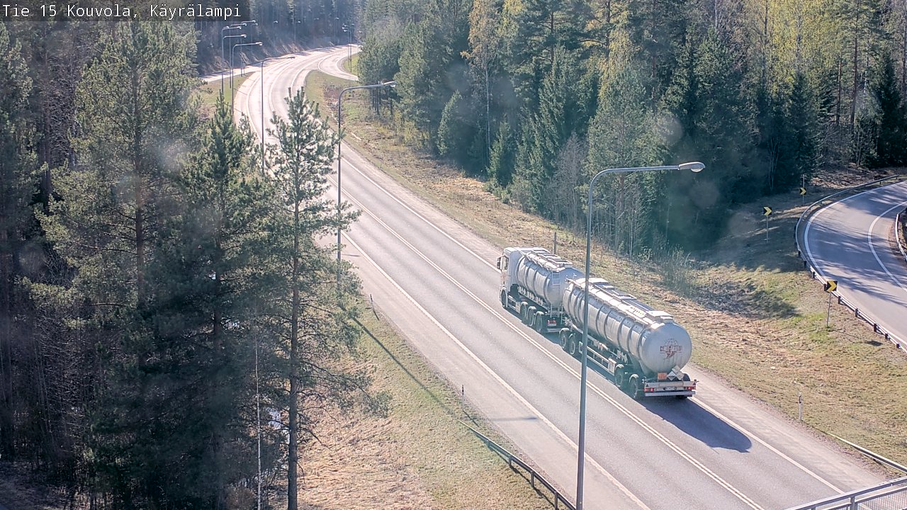 Kelikamerat Kuva Tie 15 Kouvola, Käyrälampi, Kouvola, Kymenlaakso
