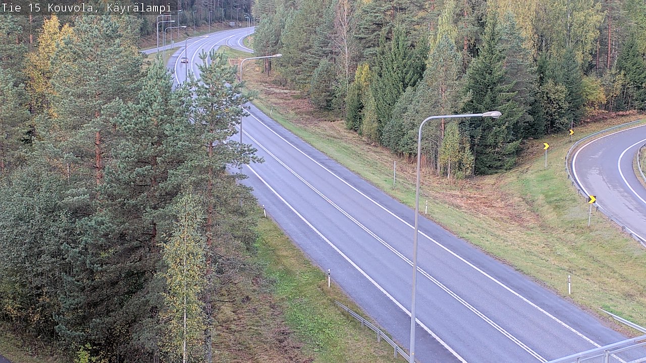 Kelikamerat Kuva Tie 15 Kouvola, Käyrälampi, Kouvola, Kymenlaakso