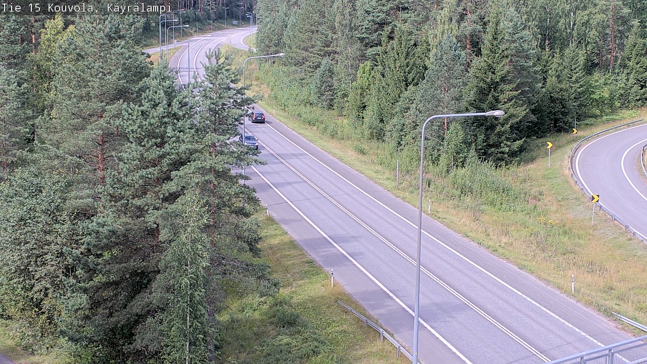 Kelikamerat Kuva Tie 15 Kouvola, Käyrälampi, Kouvola, Kymenlaakso