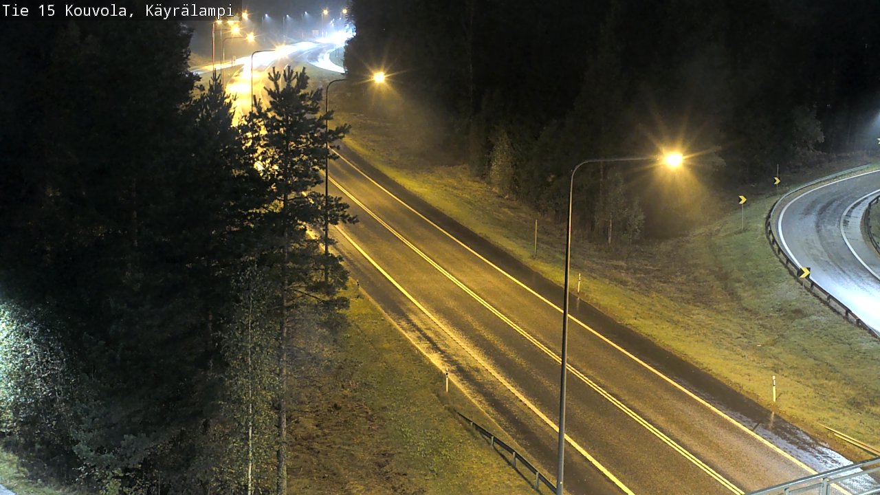 Weather Camera Image Road 15 Kouvola, Käyrälampi, Kouvola, Kymenlaakso