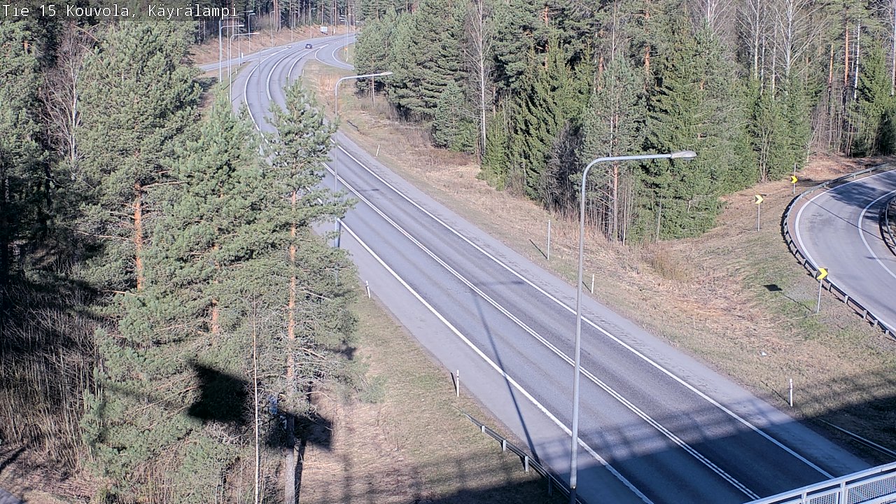 Kelikamerat Kuva Tie 15 Kouvola, Käyrälampi, Kouvola, Kymenlaakso