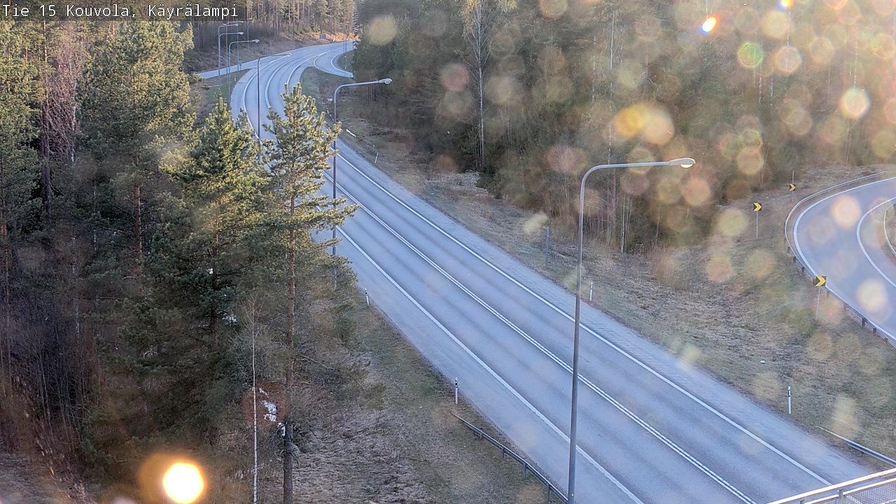 Kelikamerat Kuva Tie 15 Kouvola, Käyrälampi, Kouvola, Kymenlaakso