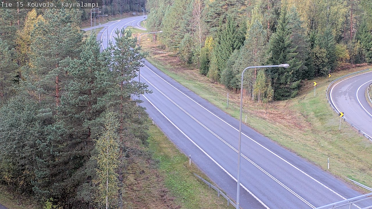 Kelikamerat Kuva Tie 15 Kouvola, Käyrälampi, Kouvola, Kymenlaakso