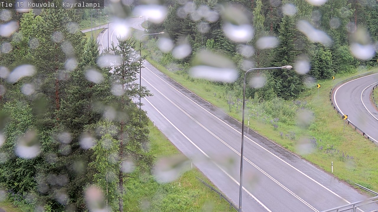 Kelikamerat Kuva Tie 15 Kouvola, Käyrälampi, Kouvola, Kymenlaakso