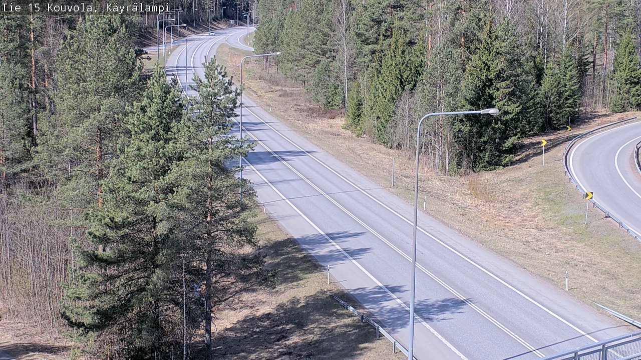Kelikamerat Kuva Tie 15 Kouvola, Käyrälampi, Kouvola, Kymenlaakso