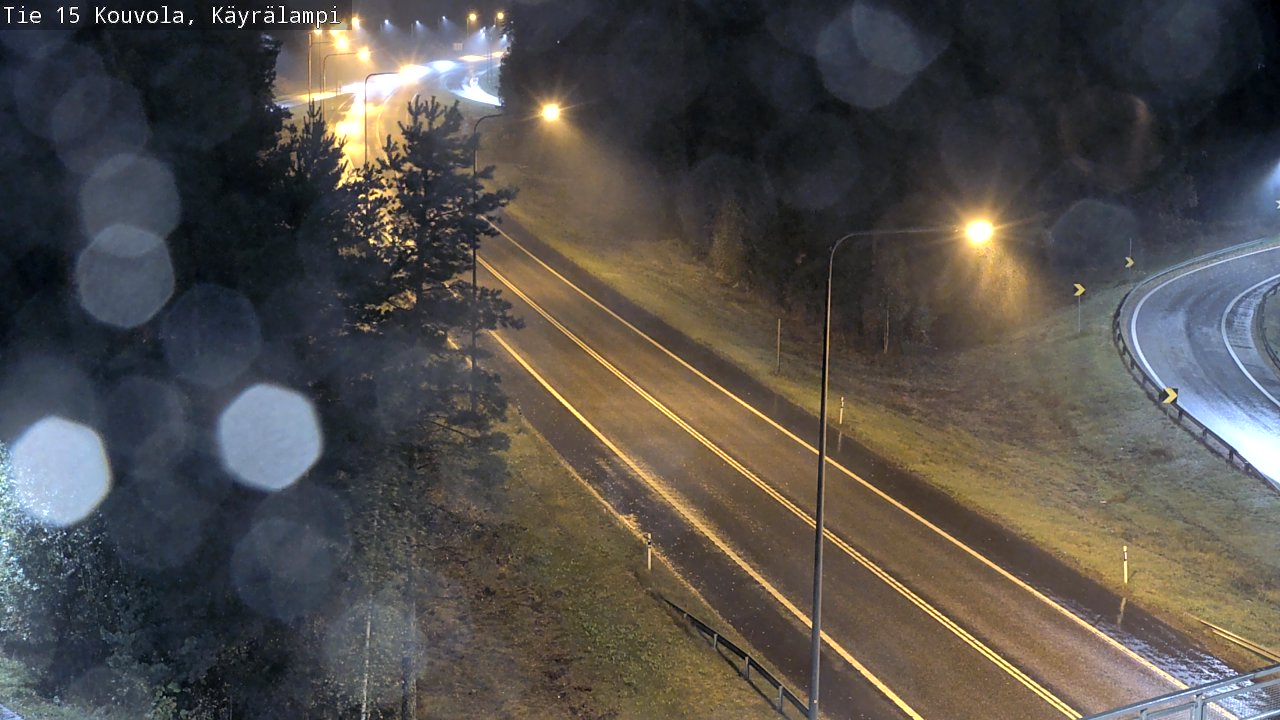 Weather Camera Image Road 15 Kouvola, Käyrälampi, Kouvola, Kymenlaakso