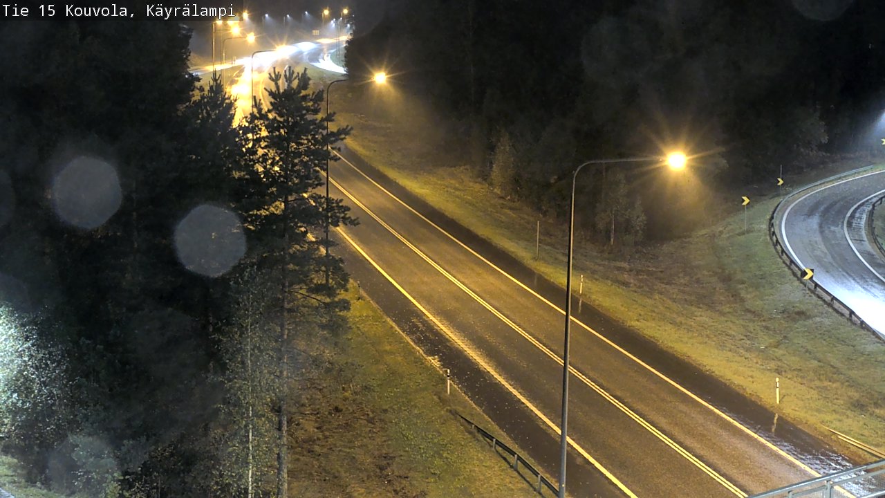 Weather Camera Image Road 15 Kouvola, Käyrälampi, Kouvola, Kymenlaakso