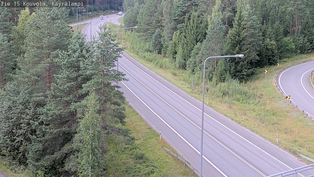 Kelikamerat Kuva Tie 15 Kouvola, Käyrälampi, Kouvola, Kymenlaakso