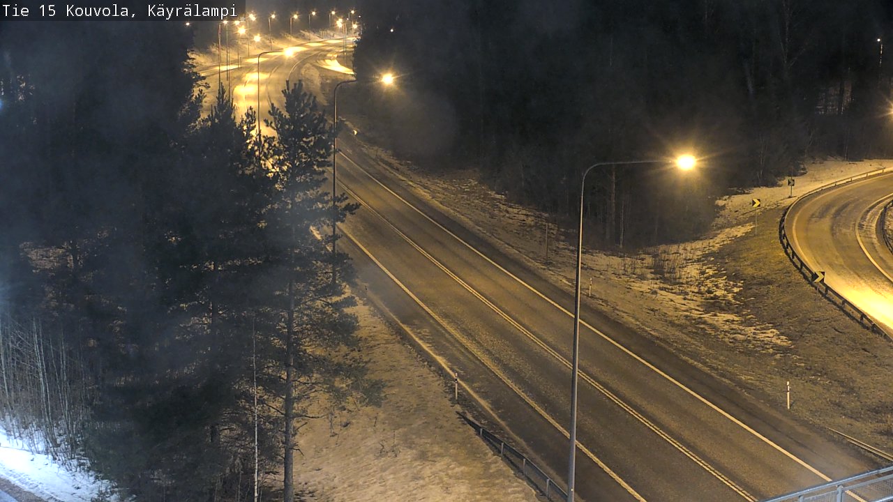 Kelikamerat Kuva Tie 15 Kouvola, Käyrälampi, Kouvola, Kymenlaakso