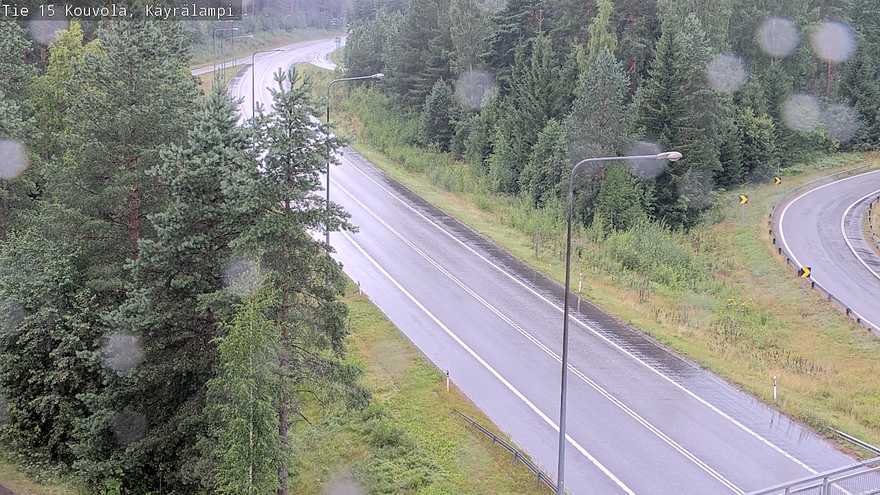 Kelikamerat Kuva Tie 15 Kouvola, Käyrälampi, Kouvola, Kymenlaakso
