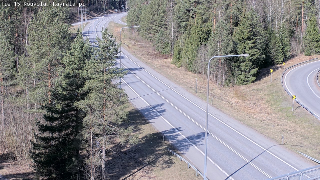 Kelikamerat Kuva Tie 15 Kouvola, Käyrälampi, Kouvola, Kymenlaakso