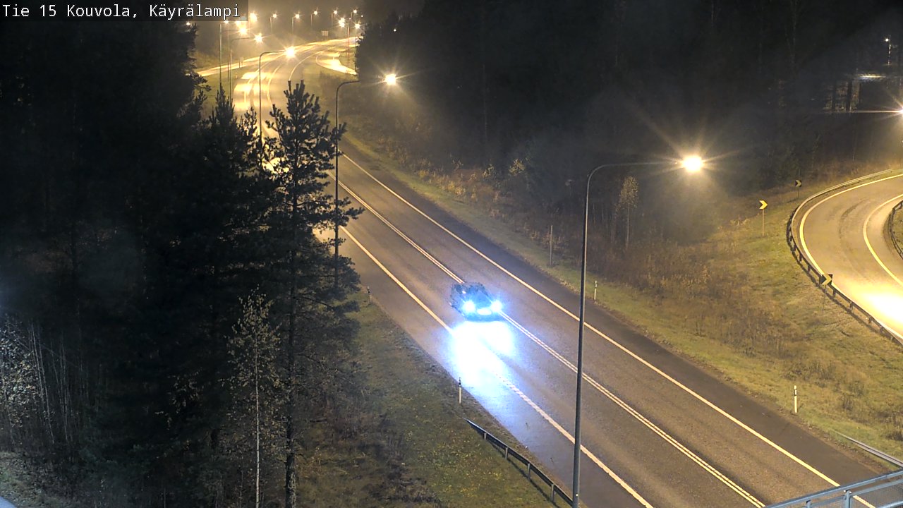 Kelikamerat Kuva Tie 15 Kouvola, Käyrälampi, Kouvola, Kymenlaakso