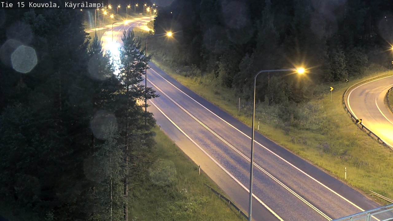 Kelikamerat Kuva Tie 15 Kouvola, Käyrälampi, Kouvola, Kymenlaakso