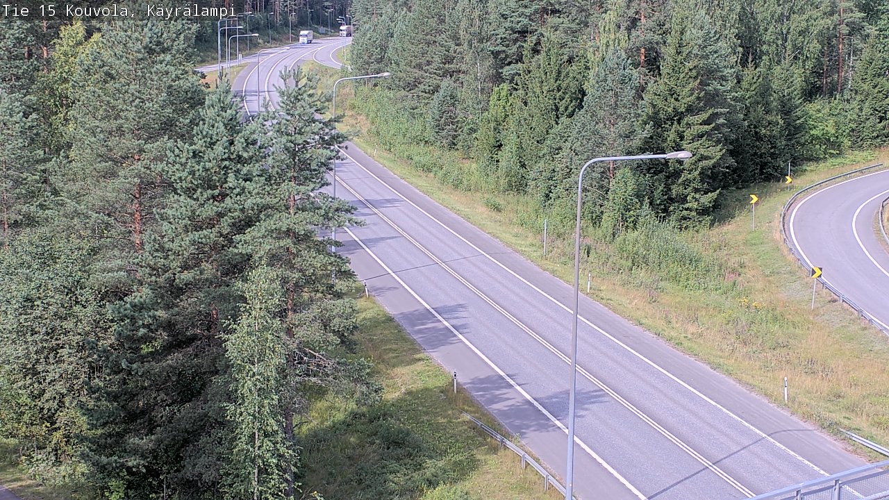Kelikamerat Kuva Tie 15 Kouvola, Käyrälampi, Kouvola, Kymenlaakso