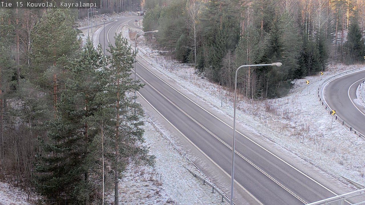 Kelikamerat Kuva Tie 15 Kouvola, Käyrälampi, Kouvola, Kymenlaakso