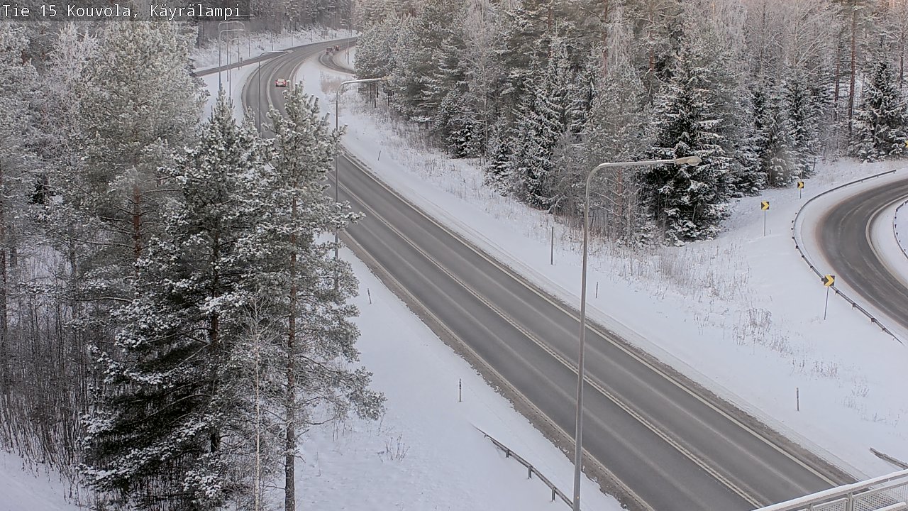 Kelikamerat Kuva Tie 15 Kouvola, Käyrälampi, Kouvola, Kymenlaakso