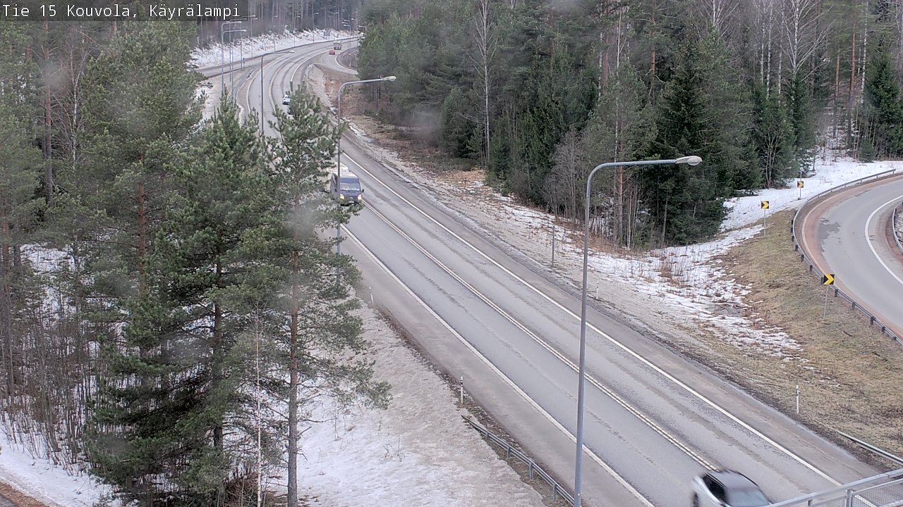 Kelikamerat Kuva Tie 15 Kouvola, Käyrälampi, Kouvola, Kymenlaakso