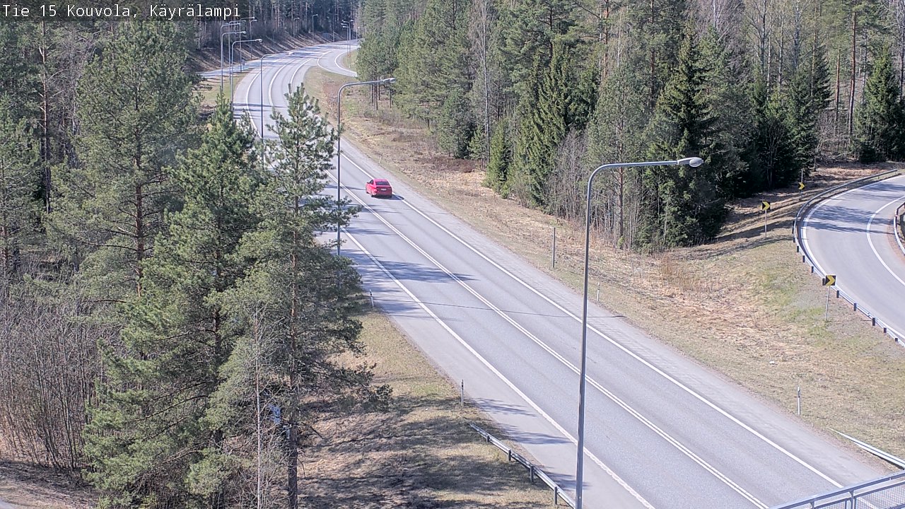 Kelikamerat Kuva Tie 15 Kouvola, Käyrälampi, Kouvola, Kymenlaakso