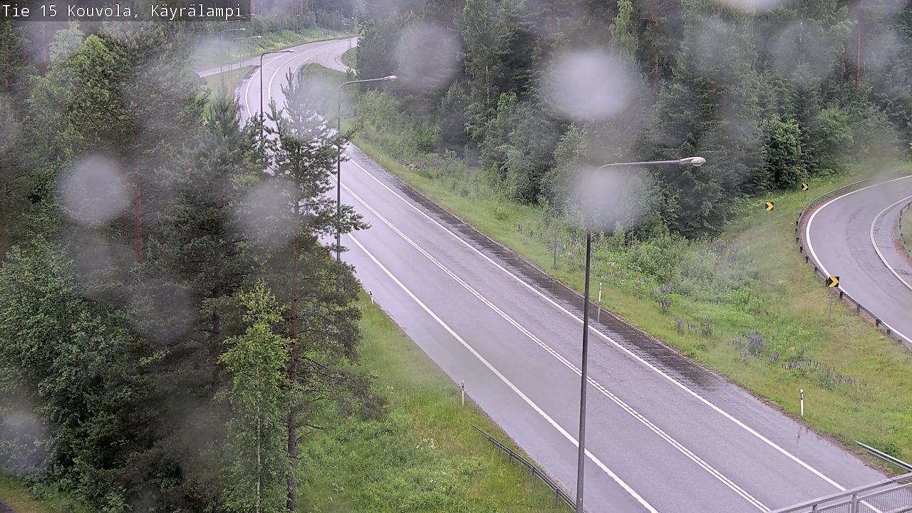 Kelikamerat Kuva Tie 15 Kouvola, Käyrälampi, Kouvola, Kymenlaakso