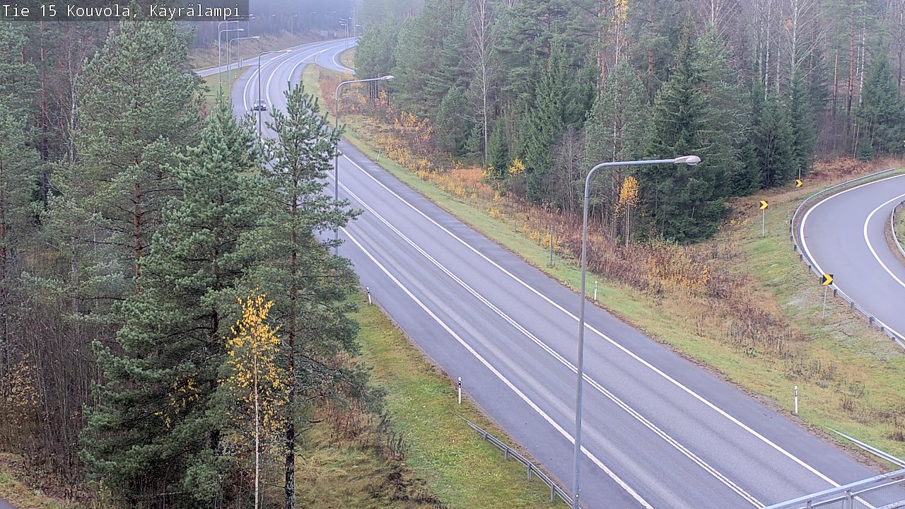 Kelikamerat Kuva Tie 15 Kouvola, Käyrälampi, Kouvola, Kymenlaakso