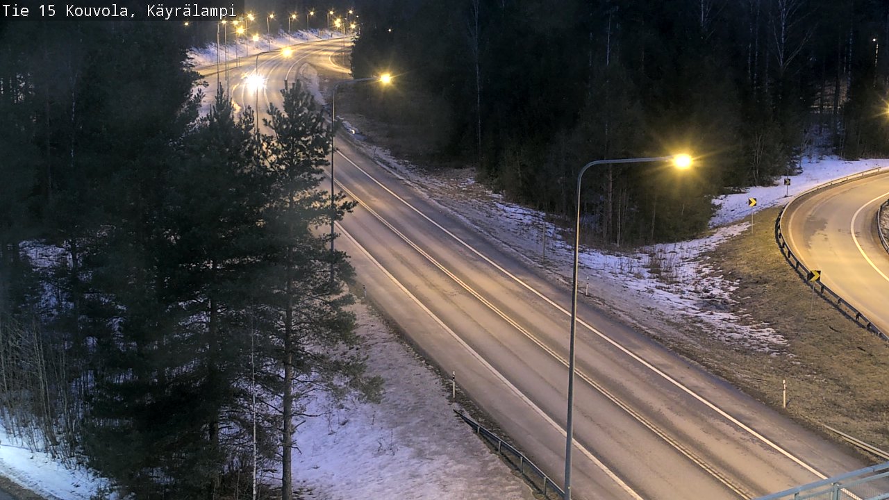 Kelikamerat Kuva Tie 15 Kouvola, Käyrälampi, Kouvola, Kymenlaakso