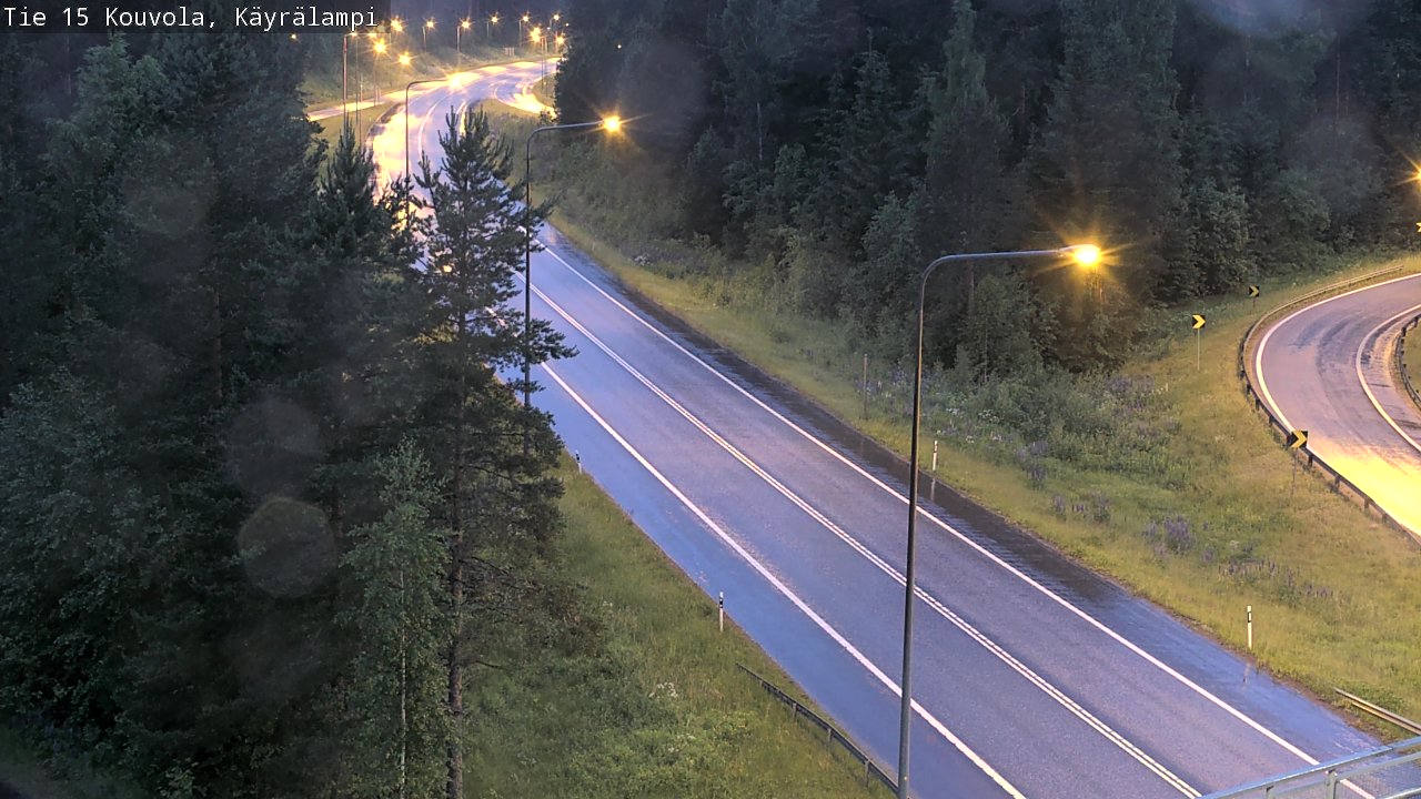 Kelikamerat Kuva Tie 15 Kouvola, Käyrälampi, Kouvola, Kymenlaakso